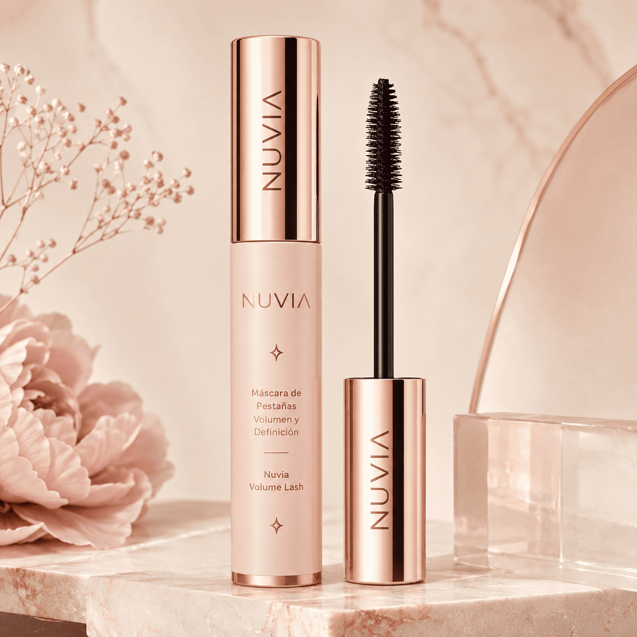 Máscara de Pestañas Volumen y Definición Nuvia Volume Lash