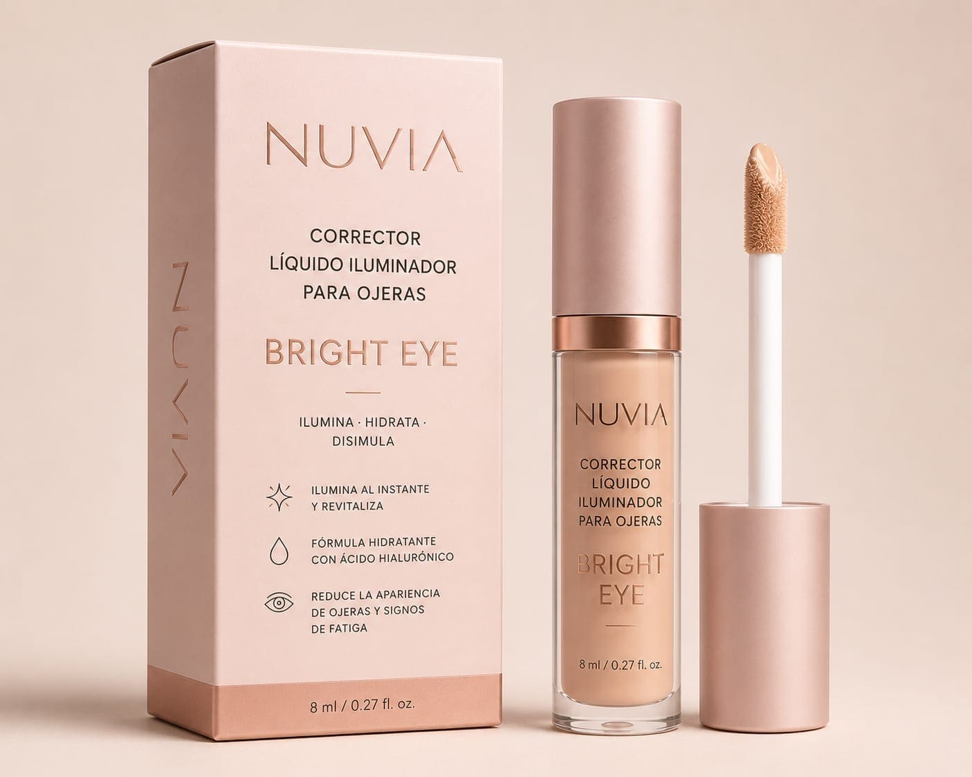 Corrector Líquido Iluminador para Ojeras Bright Eye
