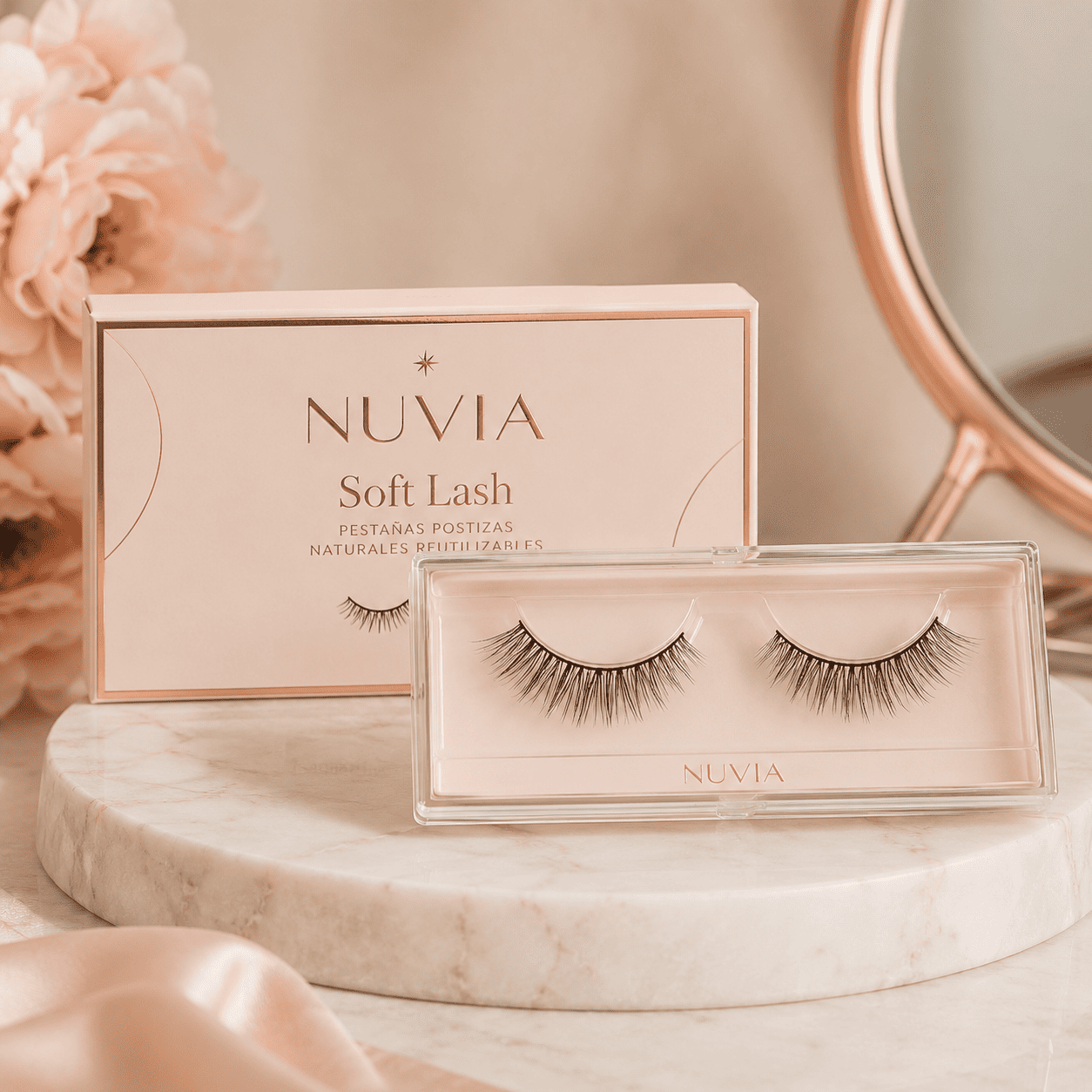 Pestañas Postizas Naturales Reutilizables Soft Lash