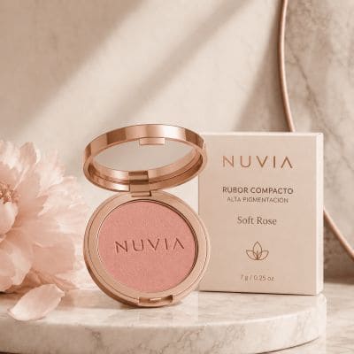 Rubor compacto alta pigmentación Soft Rose